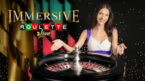 Immersive Roulette live casino game